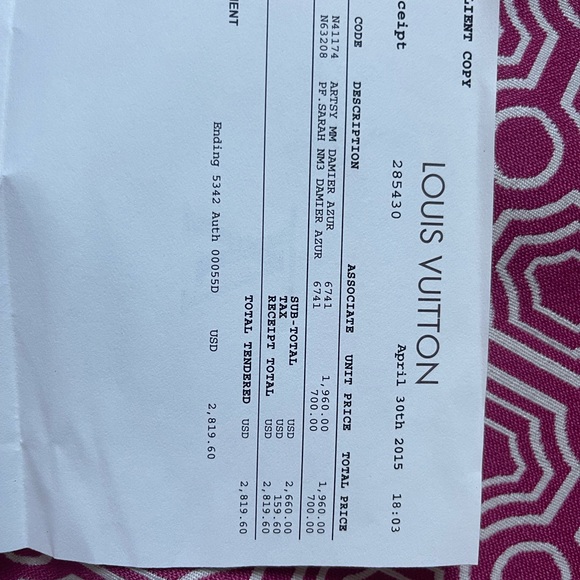 Louis Vuitton Artsy MM- Authentic - Picture 6 of 10